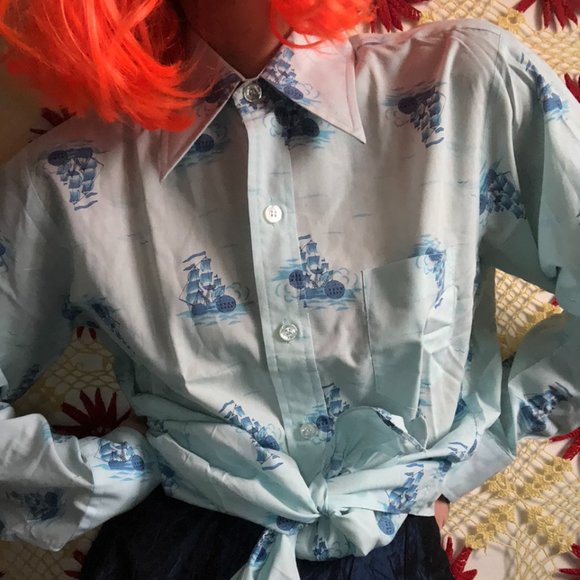 Other - Vintage 70s button down men’s shirt